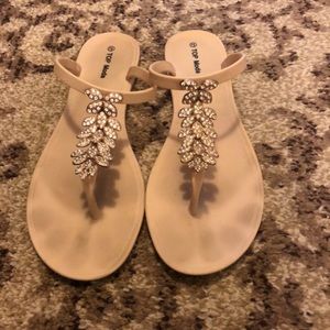 Rhinestone sandals